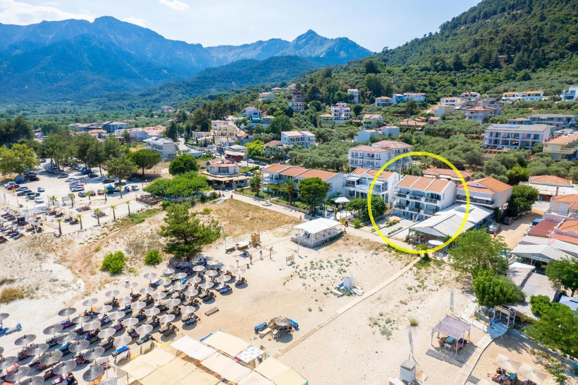 Artemis Beach Apartments Криси Амудия Екстериор снимка