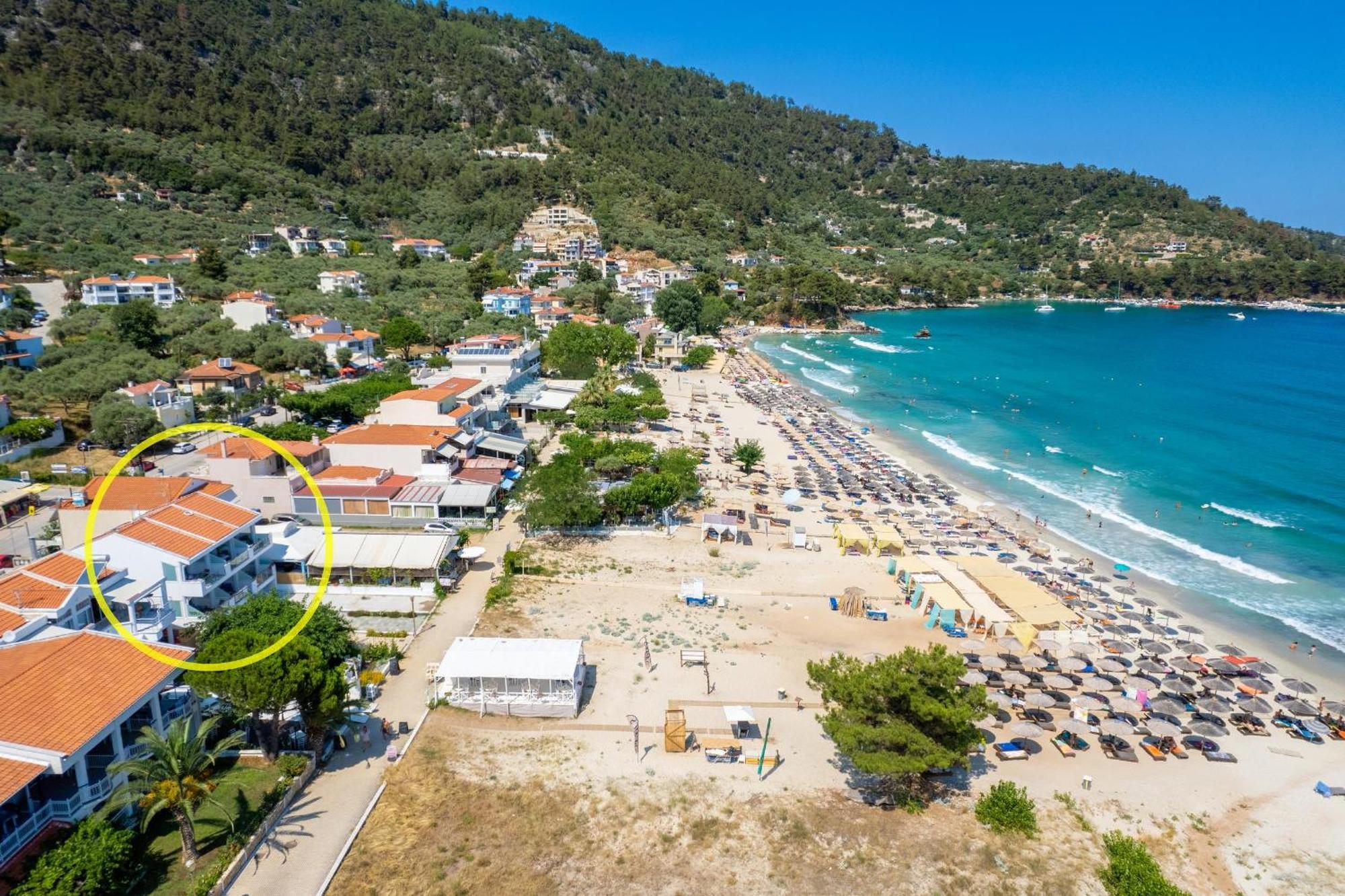Artemis Beach Apartments Криси Амудия Екстериор снимка