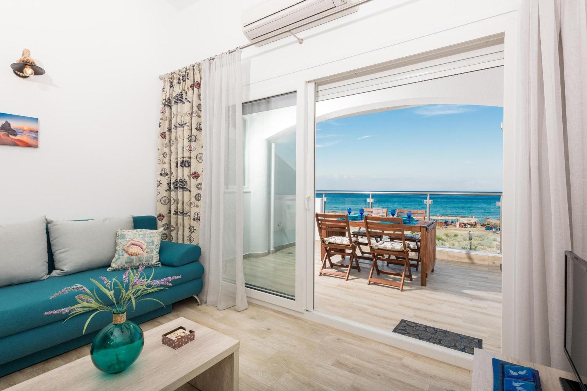 Artemis Beach Apartments Криси Амудия Екстериор снимка