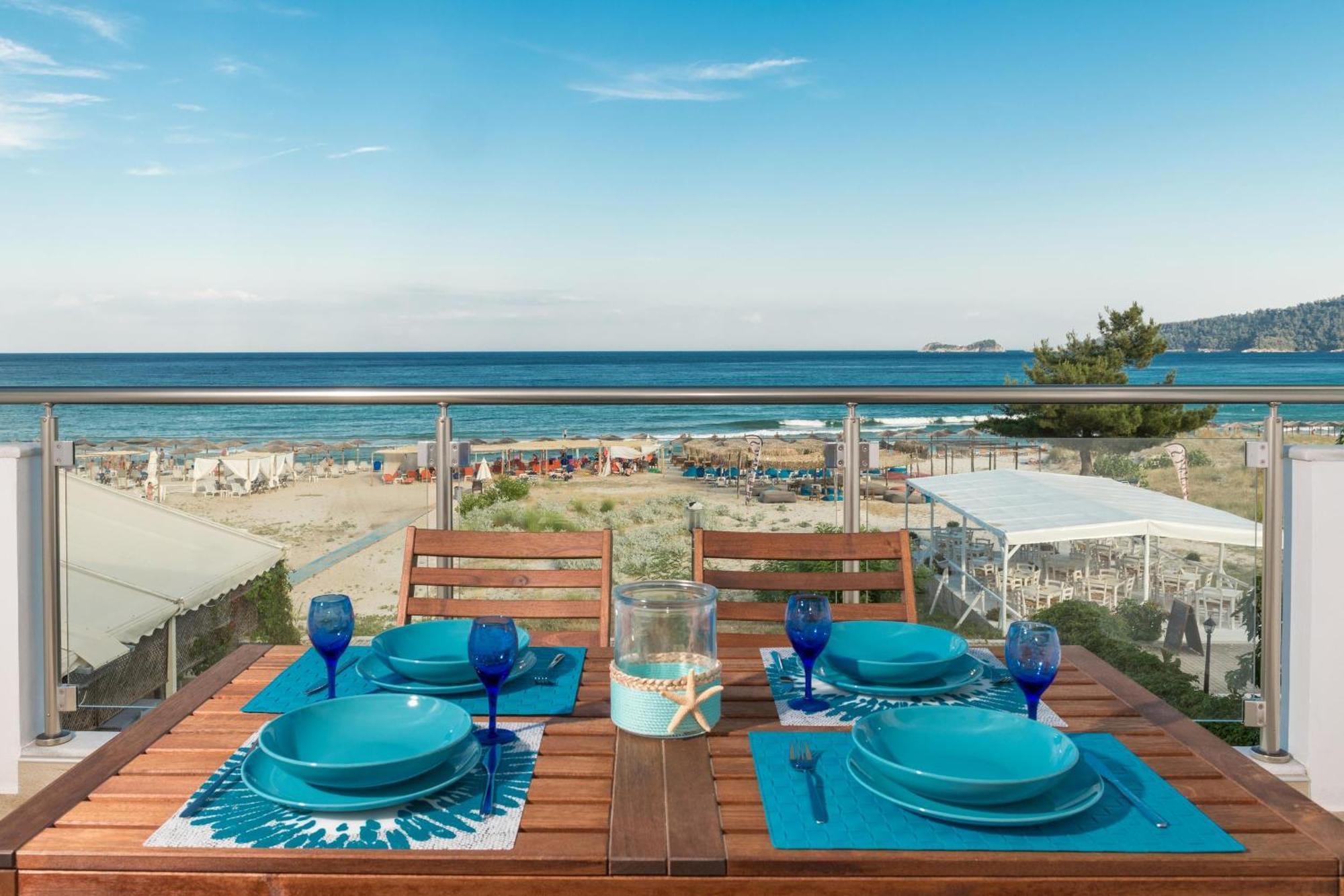 Artemis Beach Apartments Криси Амудия Екстериор снимка